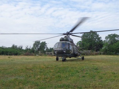 СМИ: Под Славянском боевики подбили два вертолета