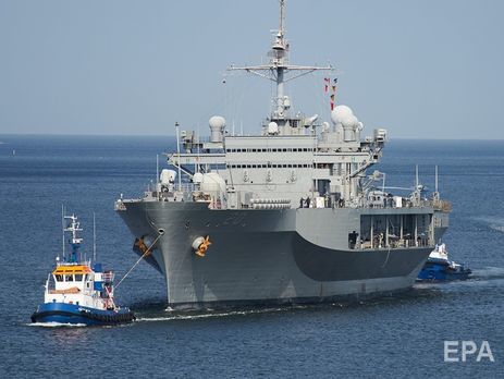 В Черное море вошел флагманский корабль американского флота USS Mount Whitney