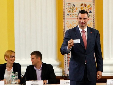 Кличко принес присягу мэра Киева и пообещал бороться с коррупцией