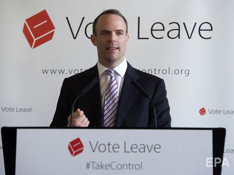 Новым британским министром по вопросу Brexit назначен Рааб