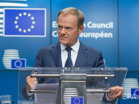 Туск заявил, что ЕС ожидает внесения Радой поправок в закон об антикоррупционном суде