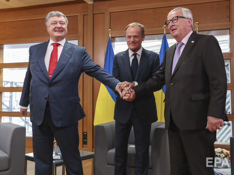 ﻿Порошенко: Три роки в'язниці за український прапор демонструють 