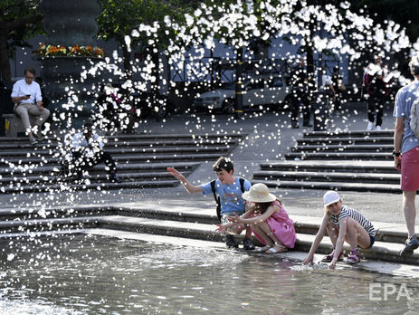 ﻿Сьогодні в Україні очікують на спеку до +34°