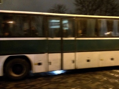 В центр Киева стягивают автобусы с силовиками