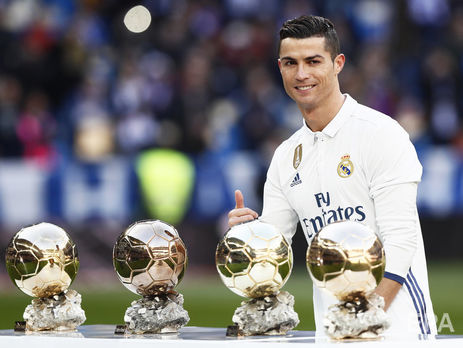 Роналду выиграл четыре "Золотых мяча" в бытность игроком "Реала"