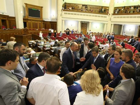 Рада не стала рассматривать вопрос избрания членов ЦИК