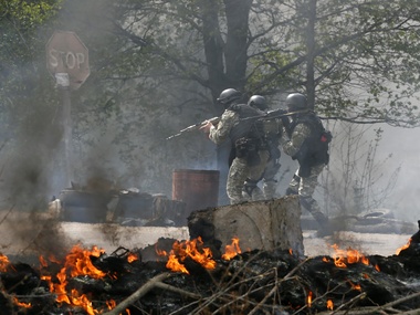 Селезнев: Под Славянском террористы ранили двух военнослужащих