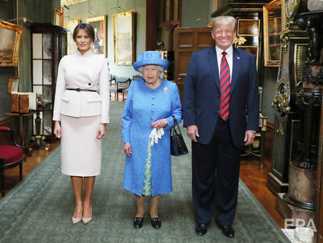 Трамп о встрече с Елизаветой II: У нас возникло это замечательное, большое ощущение