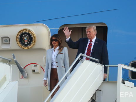 Трамп прилетел в Хельсинки на встречу с Путиным. Фоторепортаж