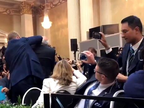 На пресс-конференции Трампа и Путина в Хельсинки произошла потасовка с участием иранского журналиста