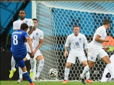 Итальянцы обыграли англичан на Чемпионате мира в Бразилии