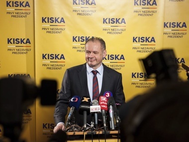Киска официально стал президентом Словакии