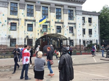 МВД: События возле посольства России в Киеве могли быть спровоцированы российскими спецслужбами