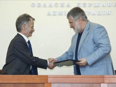 Джемилев и Коломойский подписали меморандум о сотрудничестве