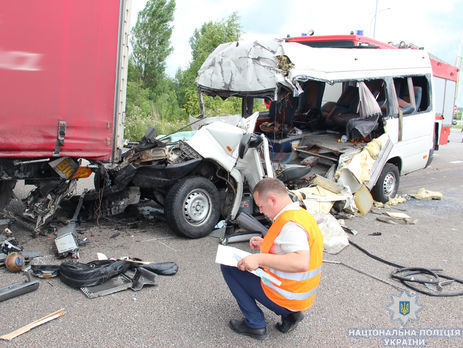 ДТП в Житомирской области: прокуратура заявила, что, по данным экспертизы, тормозная система маршрутки была неисправна