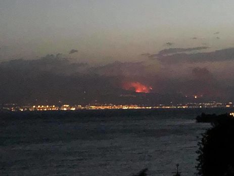 ﻿Ар'єв заявив, що ледь вибрався з епіцентру лісової пожежі під Афінами