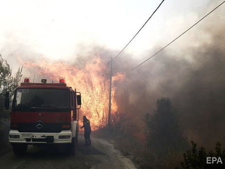 ﻿Пожежі в Греції: восьмеро громадян України попросили консула допомогти повернутися додому