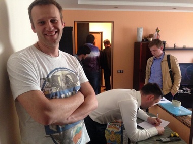 В Москве провели обыск в квартире оппозиционера Навального