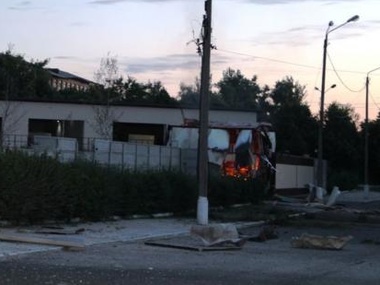 Ночью террористы штурмовали воинскую часть в Артемовске