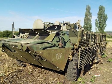 Аваков: Нацгвардия захватила российский БТР в Донецкой области