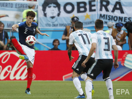 Гол француза Павара в ворота Аргентины признан лучшим голом ЧМ 2018 по версии болельщиков