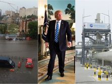 Трамп отложил встречу с Путиным, Киев затопило дождем, в Германии начали строить