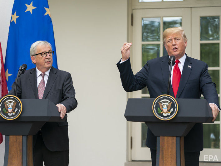 ﻿США та Євросоюз домовилися обнулити взаємні торгові мита і нетарифні бар'єри