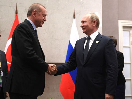 Путин попросил Эрдогана сводить его в турецкий ресторан, когда там будет российское мясо. Видео