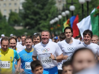 В Киеве отметили Олимпийский день