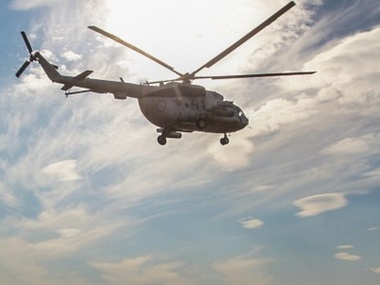 В Харьковской области упал транспортный вертолет