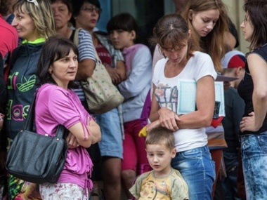 В Россию вывезли более 200 беженцев с востока Украины