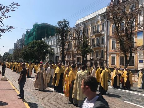 ﻿У Києві відбувся хресний хід за створення єдиної помісної православної церкви. Фоторепортаж