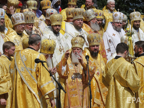 В УПЦ Киевского патриархата насчитали около 150 тыс. участников крестного хода за единую поместную церковь