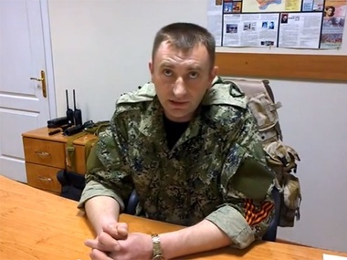 Лидер террористов "Абвер" поехал в Славянск на переговоры