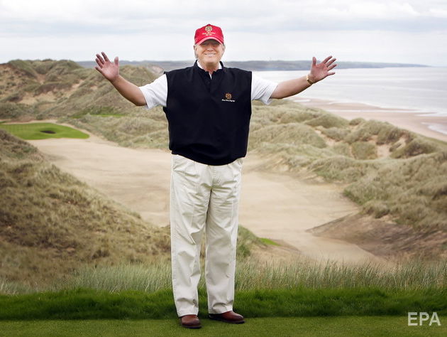 ﻿У Шотландії під час будівництва гольф-клубу Трампа зруйнували піщані дюни, які охороняє влада – ЗМІ