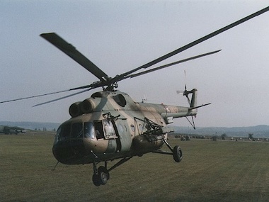 В сбитом боевиками вертолете погибли трое офицеров СБУ