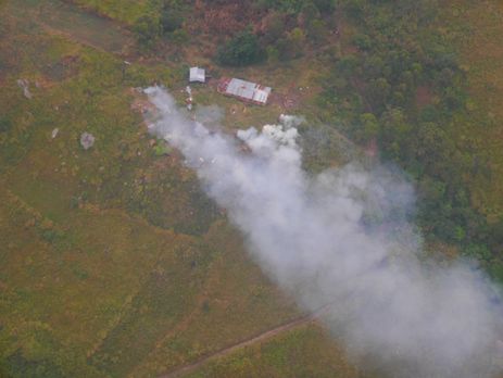 ﻿Українські миротворці знищили табір бойовиків у Конго після їхньої атаки на базу ООН