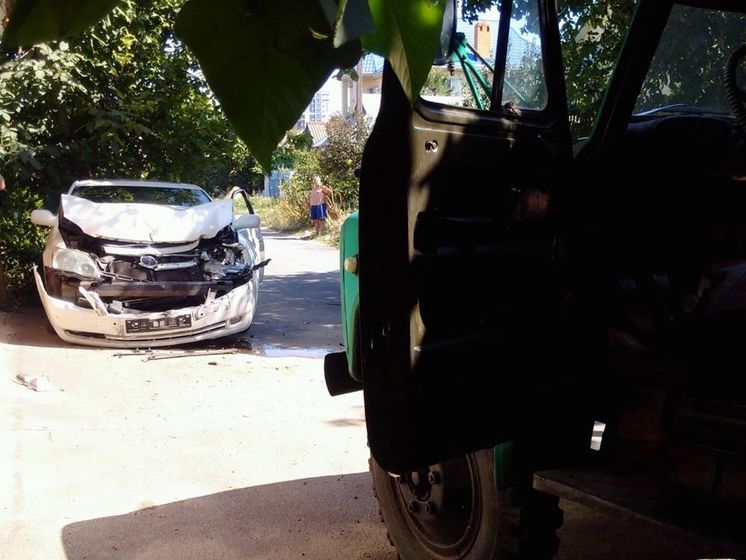 ﻿Наїзд вантажівки на машину активістів у Одеській області розслідують як замах на вбивство – поліція