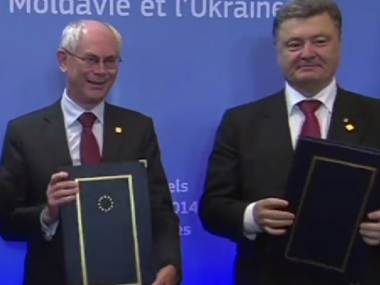 Порошенко: Европа должна пообещать Украине членство в ЕС в случае выполнения всех требований