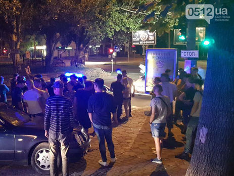 В центре Николаева произошла драка со стрельбой