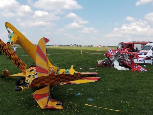 В Румынии столкнулись два небольших самолета, погиб один человек