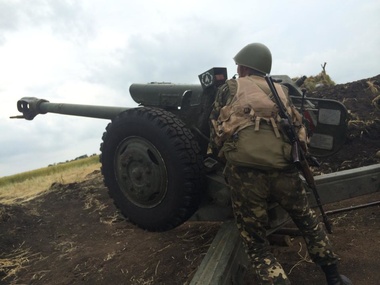 Украинские артиллеристы отбили атаку на гору Карачун в Славянске