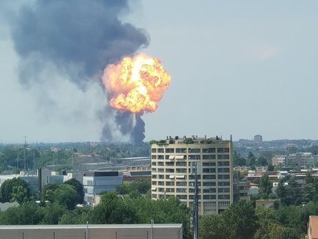 В итальянской Болонье авария с автоцистерной спровоцировала серию взрывов, есть пострадавшие