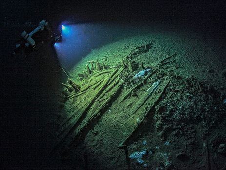 ﻿Російські археологи знайшли біля берегів окупованого Криму, імовірно, давньоримський корабель