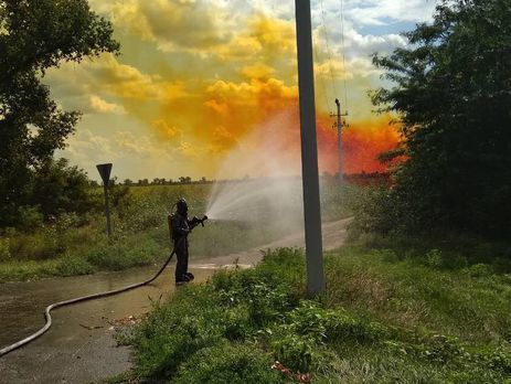 Место утечки азотной кислоты в Днепропетровской области нейтрализовано – ГСЧС
