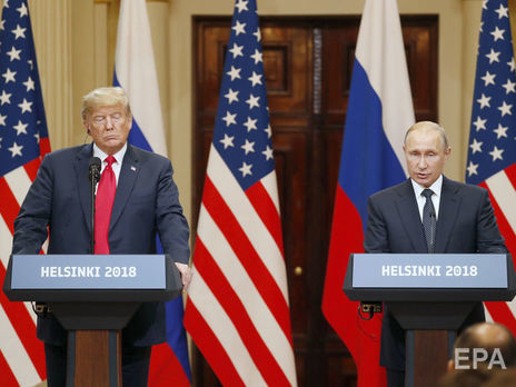 ﻿Путін і Трамп у Гельсінкі обговорили 
