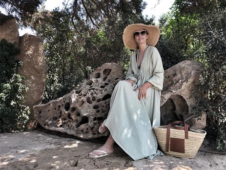 Собчак показала асану