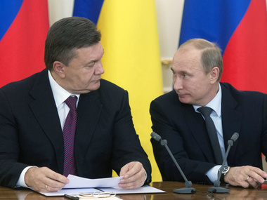 Янукович попросил Кремль не устраивать пресс-конференцию после встречи с Путиным