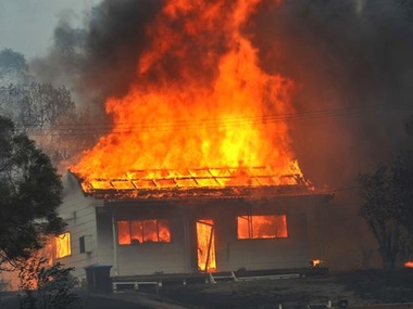 В Ивано-Франковской области регионалу сожгли дом за участие в Антимайдане
