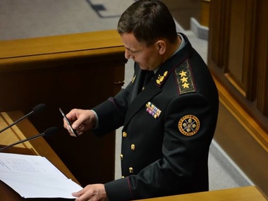 Гелетей не снял с ручки колпачок, когда подписывал текст присяги украинскому народу